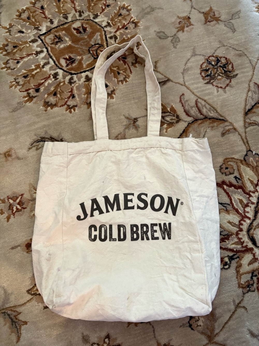 Jameson Cold Brew White Canvas Tote
